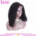Femmes noires blanchi nœuds perruque Afro perruque de cheveux vierges Remy Afro Kinky humaine
